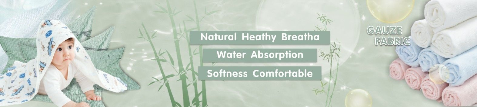 Gauze Fabric naturel