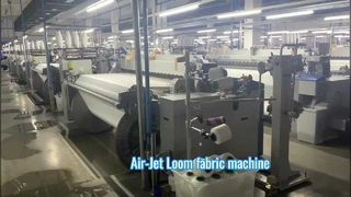 Equipé de 300 machines à tisser à jet d'air avancées,