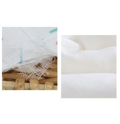 Six couches respirables de crêpe Gauze Fabric Gauze Swaddle Fabric 40SX40S