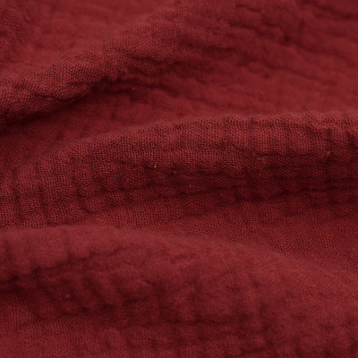 156X120 crêpe Gauze Fabric 40SX40S Gauze Blanket No Flurescent Agant organique