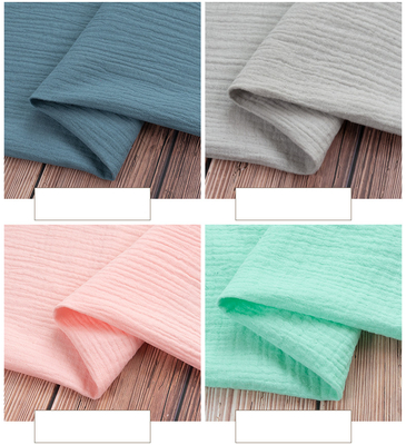 Tissu de coton respirable de pli par la cour 156X120 grand Gauze Blanket