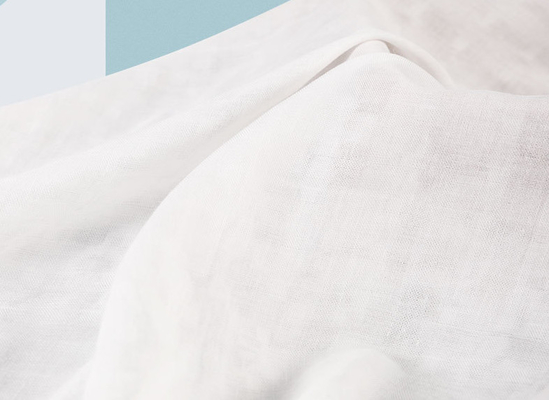 double blanc Gauze Fabric Cotton Gauze Blankets de 60S 168X86 favorable à l'environnement