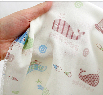 Cinq couches de Gauze Fabric Swaddle Cloth Fabric épais 57 pouces de large