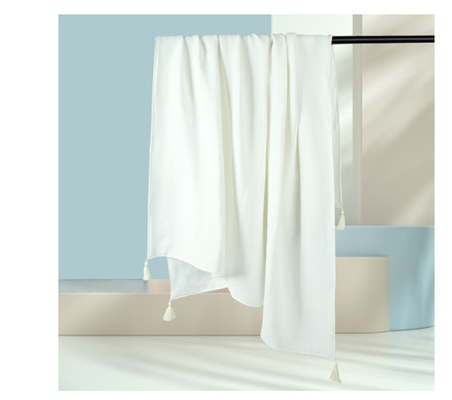 Crêpe verte naturelle Gauze Fabric 180GSM 145X120 trois couches