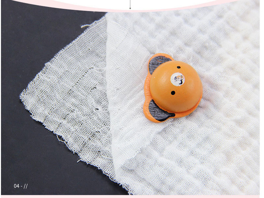 Double couche antibactérienne Gauze Fabric Gauze Diaper Cloth 53 pouces