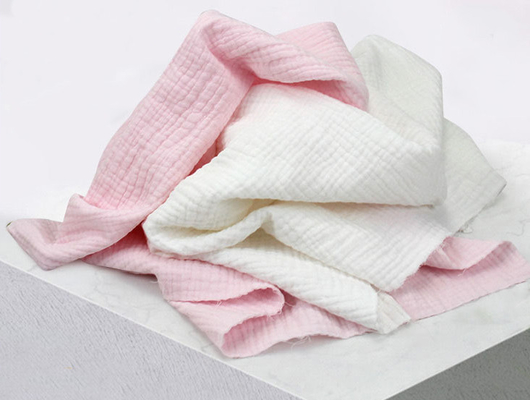 Double couche antibactérienne Gauze Fabric Gauze Diaper Cloth 53 pouces