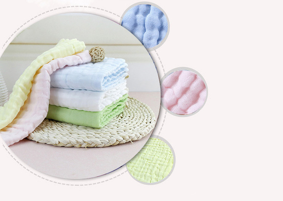 Trois matériel de couverture de bébé de Gauze Fabric 180GSM de coton de fibre de pissenlit de couche
