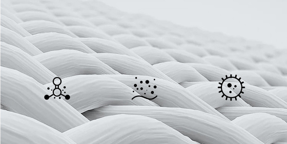 La santé 8 couches enveloppe le tissu nouveau-né d'enveloppe de Gauze Fabric 108X100