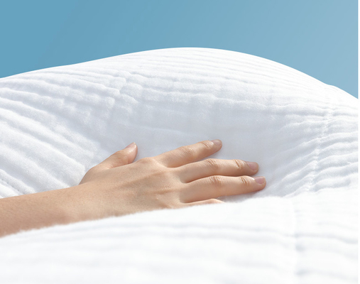 La mousseline non tordue de coton enveloppent le tissu par la bonne perméabilité à l'air du yard 40S 260GSM