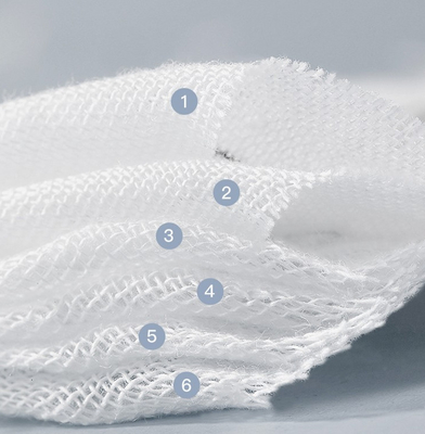 Le coton en bambou de 30% 70% enveloppent Gauze Fabric Baby Products Lightweight