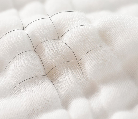 Coton en bambou de 60% 40% serviette de Gauze Fabric Baby Swaddle Bath de 4 couches