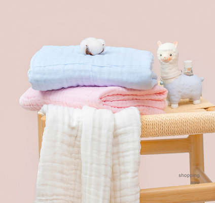 Six couches de couverture de 144X116 250GSM Gauze Material Fabric Newborn Wrap