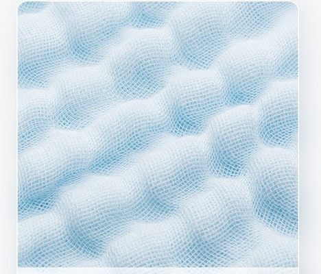 Tissé quatre couches de bébé enveloppez le retrait d'acarides de Gauze Fabric 110X110