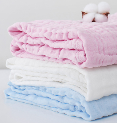 Huit couches 100 de coton Gauze Fabric For Swaddling Skin amical