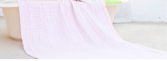 stabilité de couleur forte modale bleue tissée par coffre-fort de Gauze Towels 100% du bébé 30S