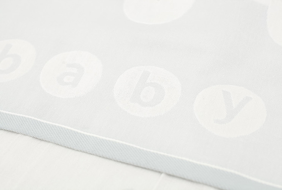 Modèle vif coloré du tissu de coton de jacquard de doubles couches 130gsm