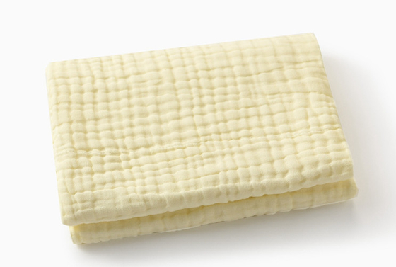 Six couches de crêpe épaisse de 40S enveloppent Gauze Fabric 250GSM respirable