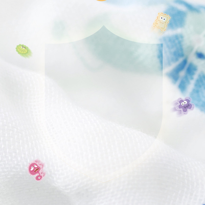 Bébé mou Gauze Fabric de crèche de fibre