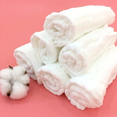 Coton en bambou de 60% 40% serviette de Gauze Fabric Baby Swaddle Bath de 4 couches