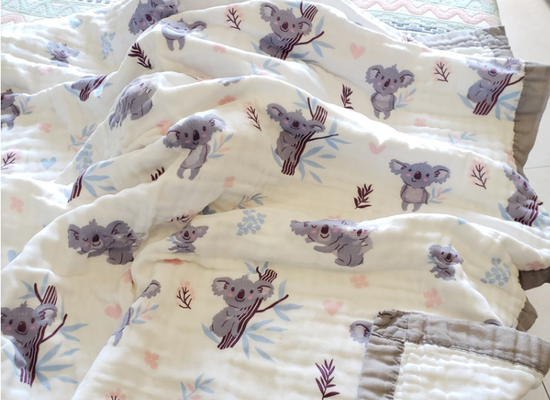 Les enfants 40S modelés enveloppent Gauze Fabric Non Irritating Biodegradable