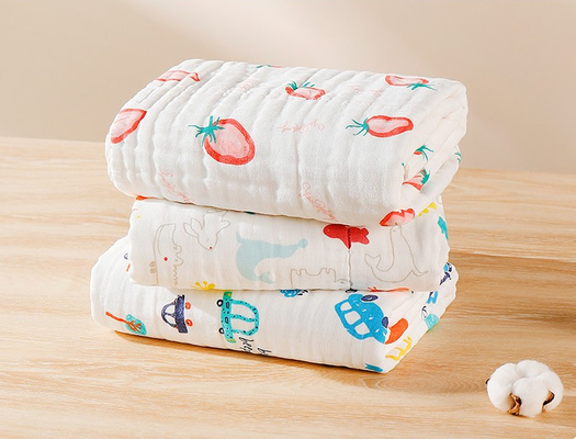 Les enfants 40S modelés enveloppent Gauze Fabric Non Irritating Biodegradable