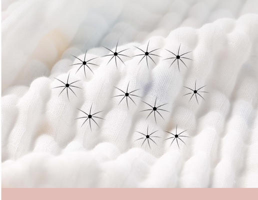 La bulle écologique sûre Gauze Fabric de coton coton de 4 couches enveloppent le tissu