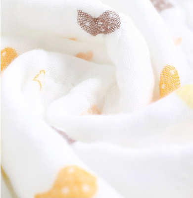 32S antibactérien a imprimé Gauze Fabric que le bambou de 100% enveloppent la couverture