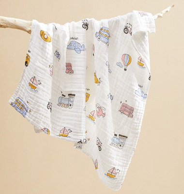 Tissu d'habillement de bébé de résistance de 240GSM Gauze Swaddle Fabric Good Cold