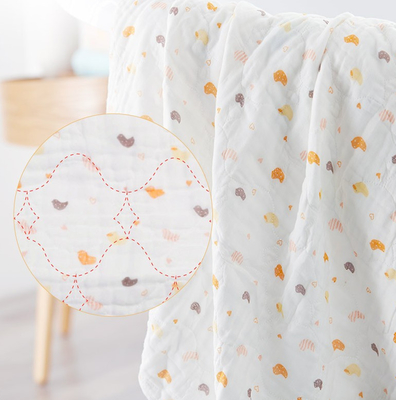 Quatre couches Gauze Fabric organique
