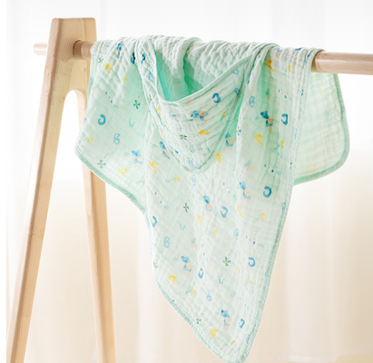 40S six pose le poids léger peigné de Gauze Fabric imprimé par coton 260gsm