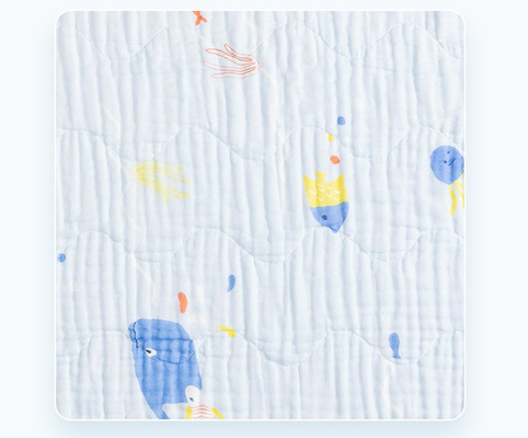 57 pouces 58 avancent la serviette petit à petit blanche de literie de Gauze Cotton Fabric Children Clothing