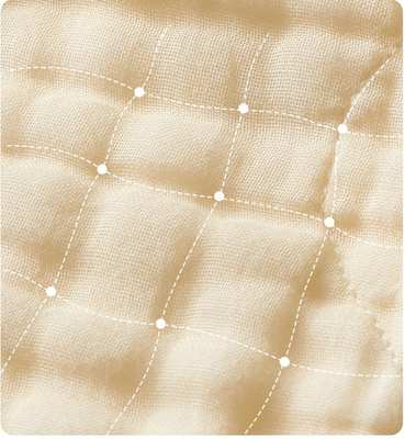 La peignée de la coutume de coton a imprimé Gauze Fabric que les enfants de 170gsm enveloppent la serviette de Bath
