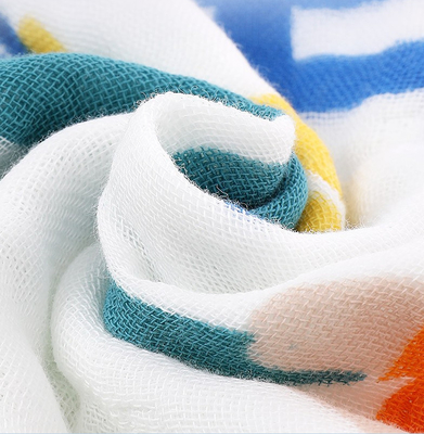 Pelez le bébé amical Gauze Fabric de douceur de stabilité que 53 pouces de nouveau-né rotent des tissus