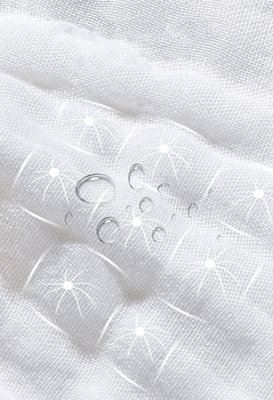 Couverture nouveau-née colorée confortable de Gauze Fabric Three Layer Kids