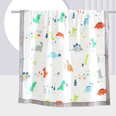 Adultes ridés multicouche de Gauze Fabric Gauze Blankets For 53 pouces