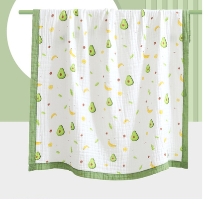 Couche Gauze Fabric Infants Cover Wrap du coton peignée par modèle vif 4