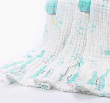 200gsm le bébé en bonne santé Gauze Fabric 40S a peigné le coton Gauze Fabric naturel