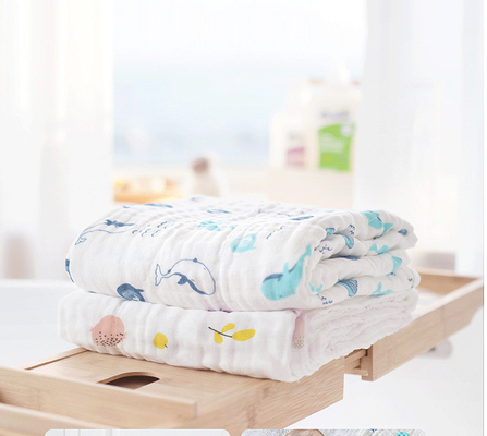 Tissu infantile d'absorption pelucheuse de 40S 250GSM Gauze Cloth Fabric Good Water