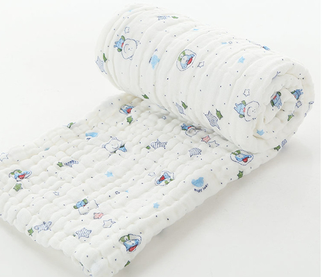 Tissu infantile d'absorption pelucheuse de 40S 250GSM Gauze Cloth Fabric Good Water