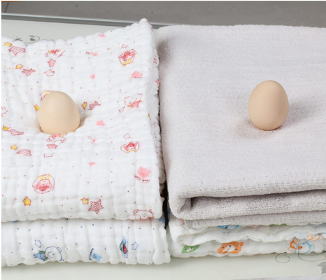 Pli multicouche peigné Gauze Blanket Soft Gauze Fabric de coton