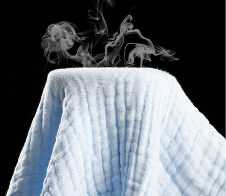 Stabilité teignant Gauze Fabric Multilayer Gauze Material solide par la cour