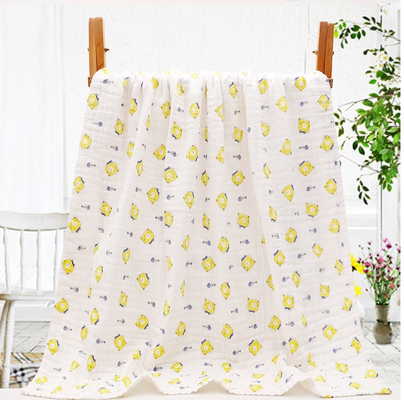 Couche Gauze Fabric High Hygroscopicity du coton 6 du modèle de fleur d'usines 40S