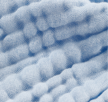 Stabilité teignant Gauze Fabric Multilayer Gauze Material solide par la cour