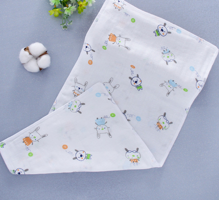 mouchoir de nourrissons de Gauze Fabric Anti Uv 110GSM de coton du double 60S