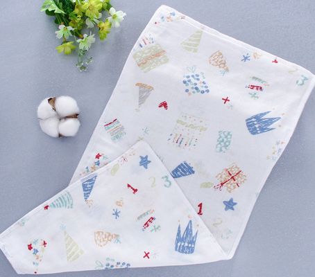 mouchoir de nourrissons de Gauze Fabric Anti Uv 110GSM de coton du double 60S