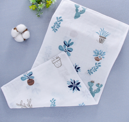 mouchoir de nourrissons de Gauze Fabric Anti Uv 110GSM de coton du double 60S