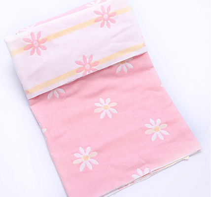 Les nourrissons couvrent le tissu de coton de jacquard de couverture 170gsm aucun agent fluorescent