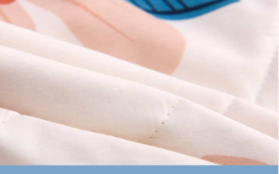Le tissu 160gsm de fibre du soja 40S tissé par coton antibactérien gardent au sec