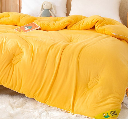 Soie comme la haute catégorie de tissu de fibre de soja de Bacterioatatic pour l'oreiller de literie