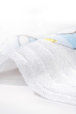 Coton 50 50 modal quatre couches de bébé Gauze Fabric Skin Friendly